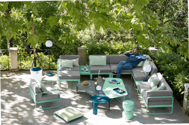 Fermob Bellevie modular outdoor sofa collection