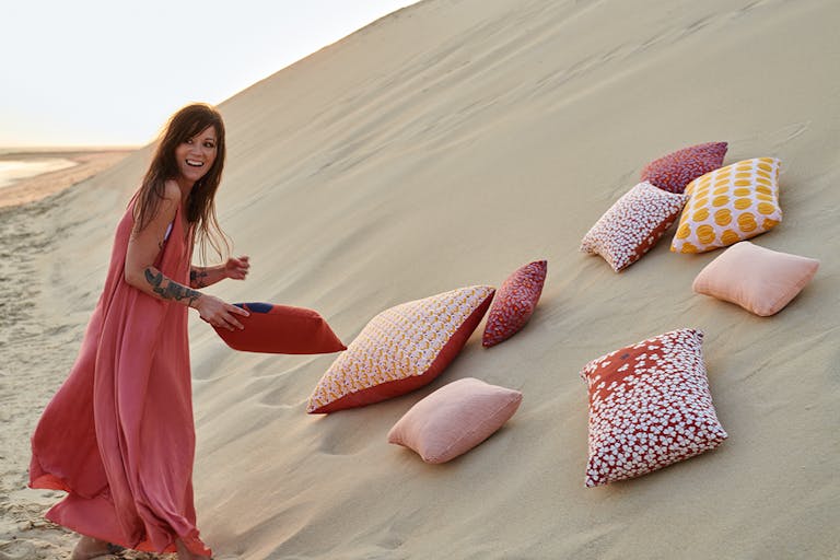 Fermob Outdoor Cushions on Sand