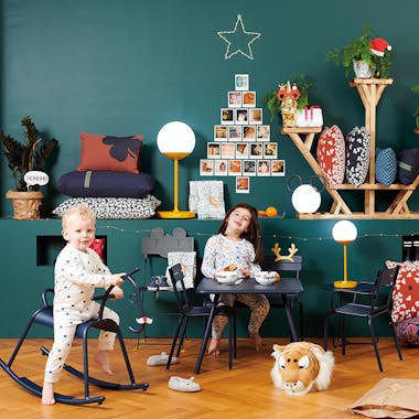 Fermob Childrens furniture in Christmas setting
