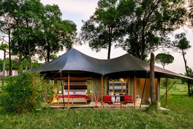 Tents at Angama Mara