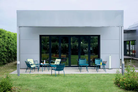Fermob Luxembourg collection in outdoor office