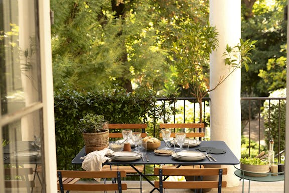 Bistro Outdoor Folding Table Rectangle 117 x 77cm By Fermob