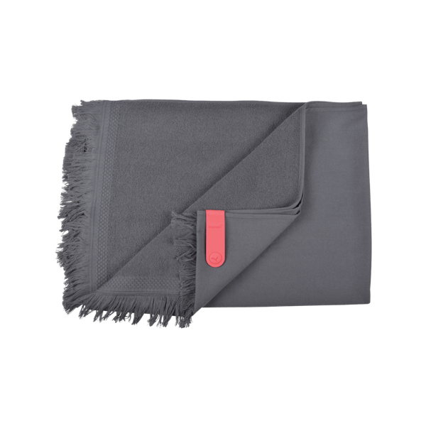 Colour Mix Fouta Towel By Fermob in Anthracite