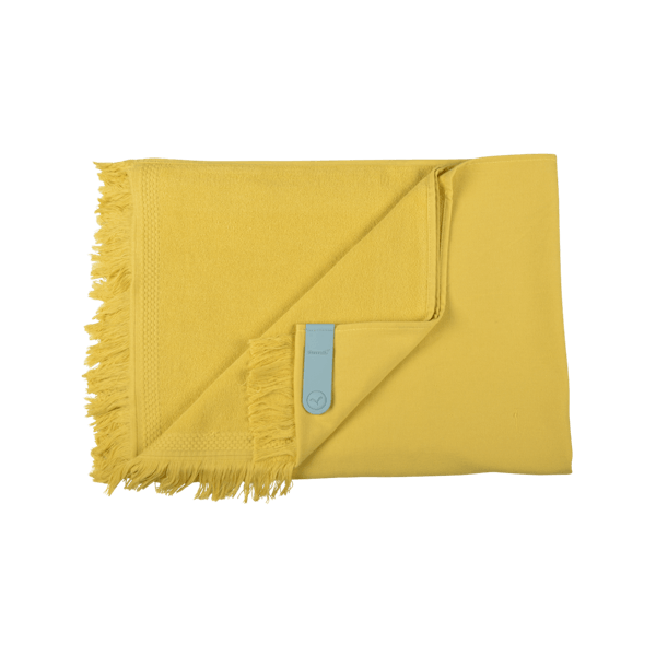 Colour Mix Fouta Towel By Fermob in Honey OLD
