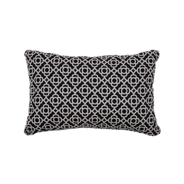 Lorette Outdoor Cushion - 68 x 44cm By Fermob in Liquorice