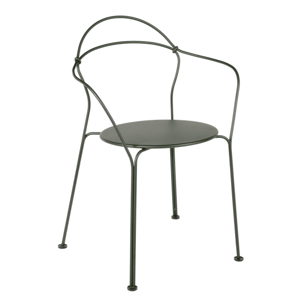 Airloop Garden Dining Armchair By Fermob in Rosemary