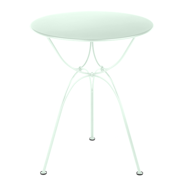 Airloop Garden Dining Round Table 60cm By Fermob in Ice Mint