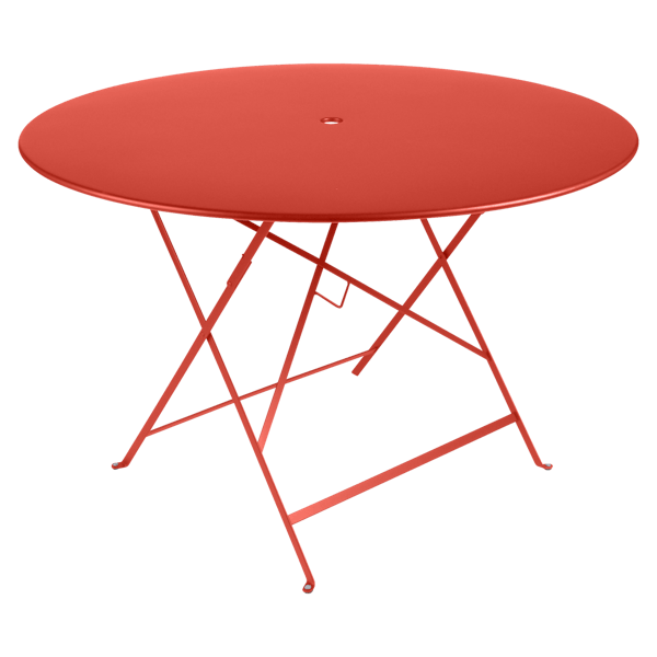 Bistro Outdoor Folding Table Round 117cm By Fermob in Capucine