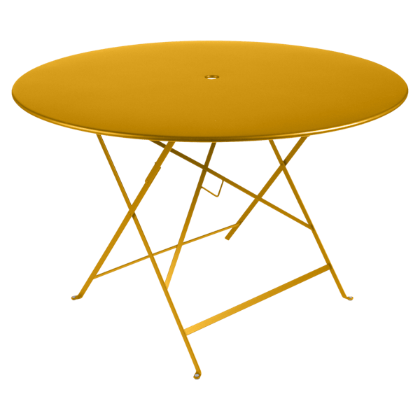 Bistro Outdoor Folding Table Round 117cm By Fermob in Honey