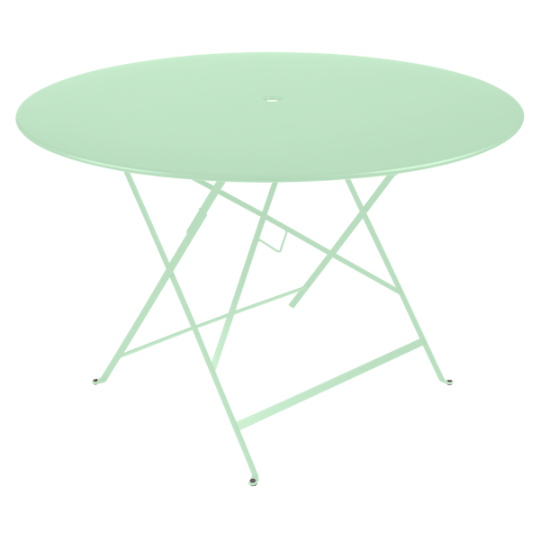 Bistro Outdoor Folding Table Round 117cm By Fermob in Opaline Green