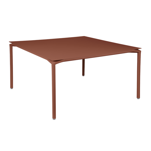 Calvi Table 140 x 140cm in Red Ochre