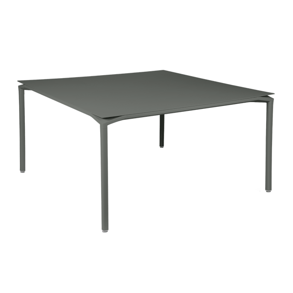 Calvi Aluminium Square Outdoor Dining Table 140 x 140cm By Fermob in Rosemary