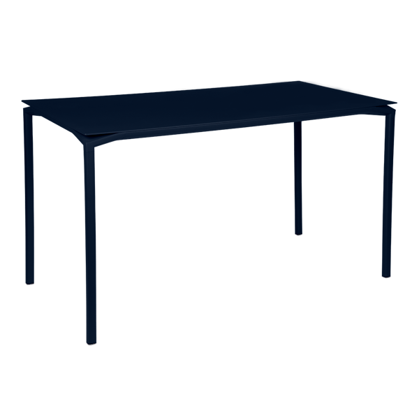 Calvi Aluminium Outdoor High Table 160 x 80cm in Deep Blue