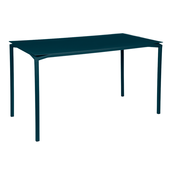 Calvi Aluminium Outdoor High Table 160 x 80cm in Acapulco Blue