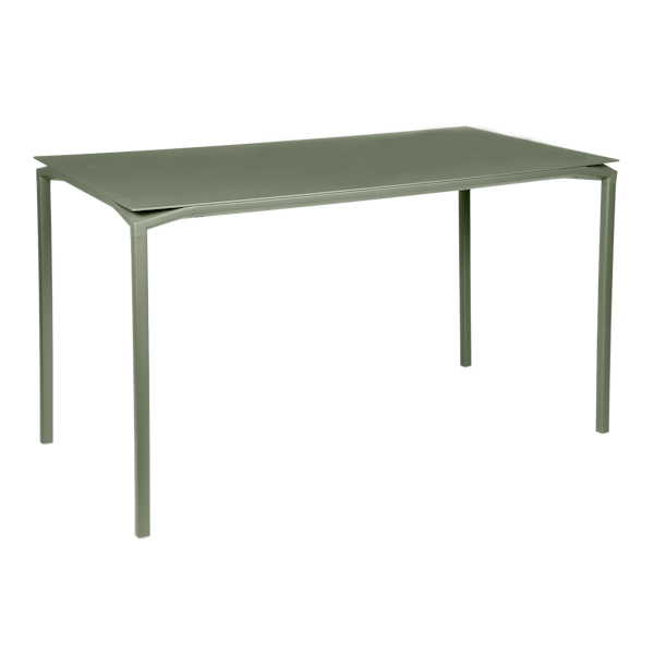Calvi Aluminium Outdoor High Table 160 x 80cm in Cactus