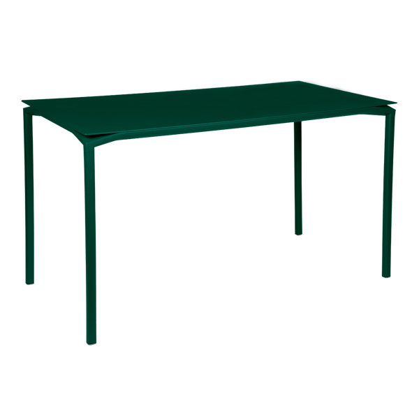Calvi Aluminium Outdoor High Table 160 x 80cm in Cedar Green
