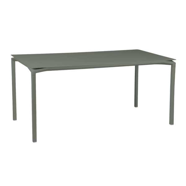 Calvi Aluminium Outdoor Dining Table 160 x 80cm By Fermob in Rosemary
