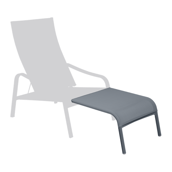 Alize Outdoor Footrest By Fermob in Storm Grey