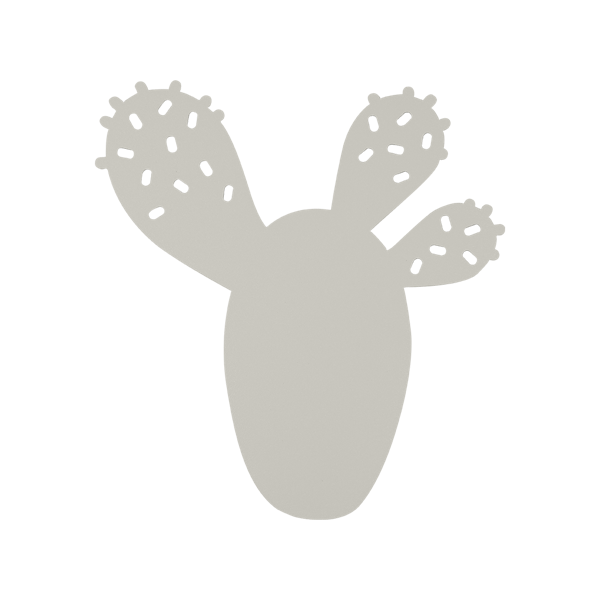 Envie d'Ailleurs Cactus Outdoor Trivet By Fermob in Clay Grey