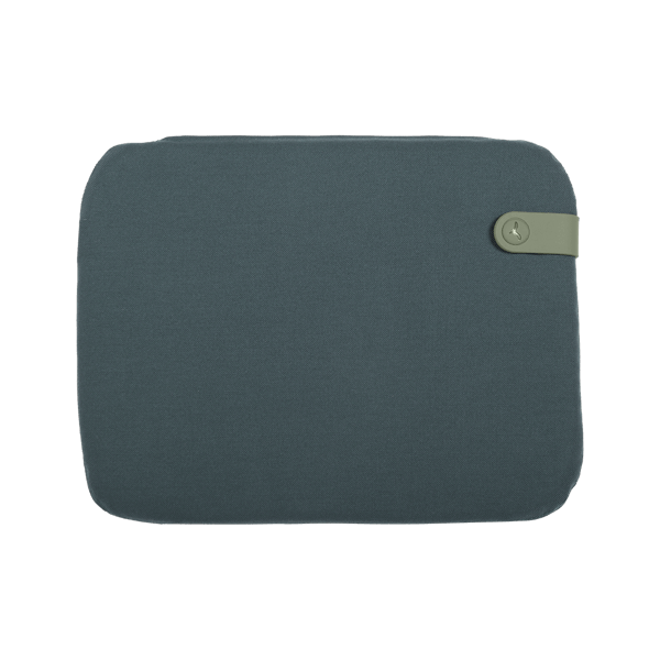 Colour Mix Outdoor Seat Cushion 38 x 30cm By Fermob in Night Blue