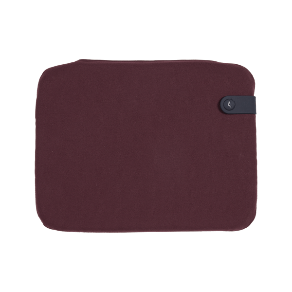 Colour Mix Outdoor Seat Cushion 38 x 30cm By Fermob in Burgandy