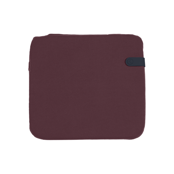 Colour Mix Outdoor Seat Cushion 41 x 38cm By Fermob in Burgandy