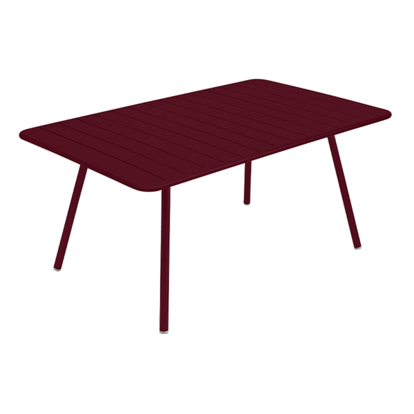Fermob Luxembourg Table 165 x 100cm in Black Cherry