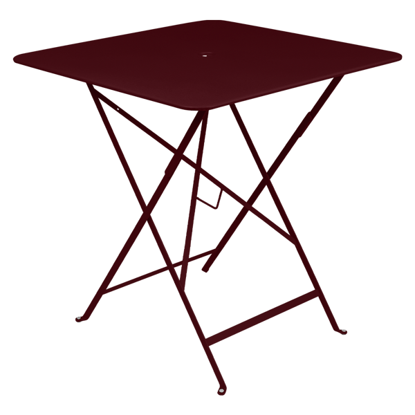 Fermob Bistro Table Square 71 x 71cm in Black Cherry