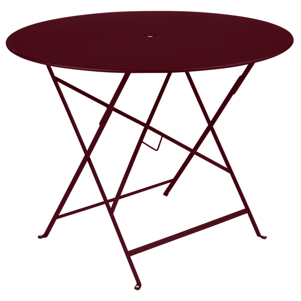 Fermob Bistro Table Round 96cm in Black Cherry