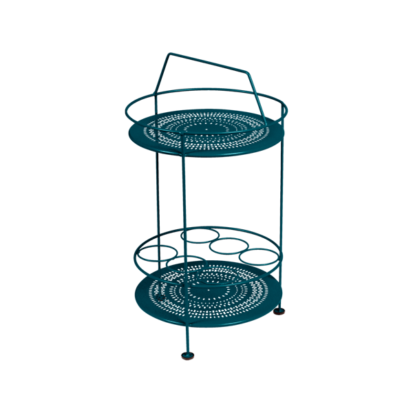 Fermob Montmartre Portable Bar in Acapulco Blue