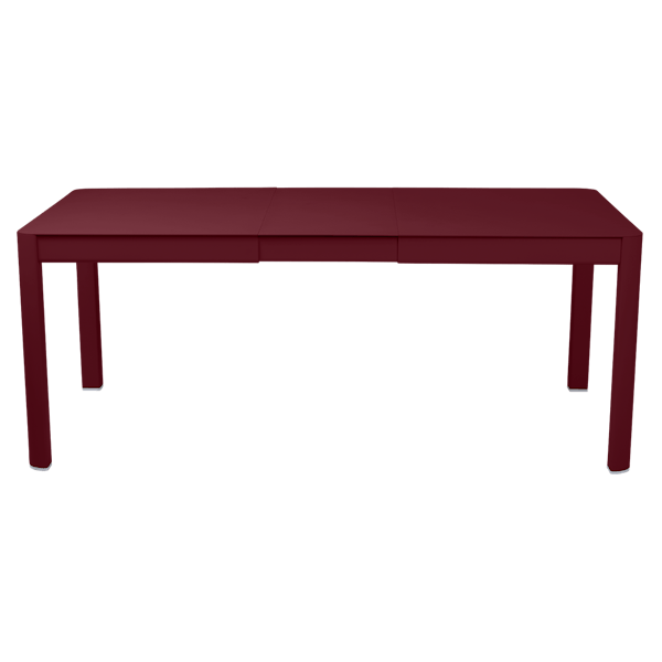 Fermob Ribambelle Table - 1 Extension - 149 to 190cm in Black Cherry