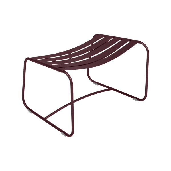 Surprising Outdoor Casual Footrest By Fermob in Black Cherry