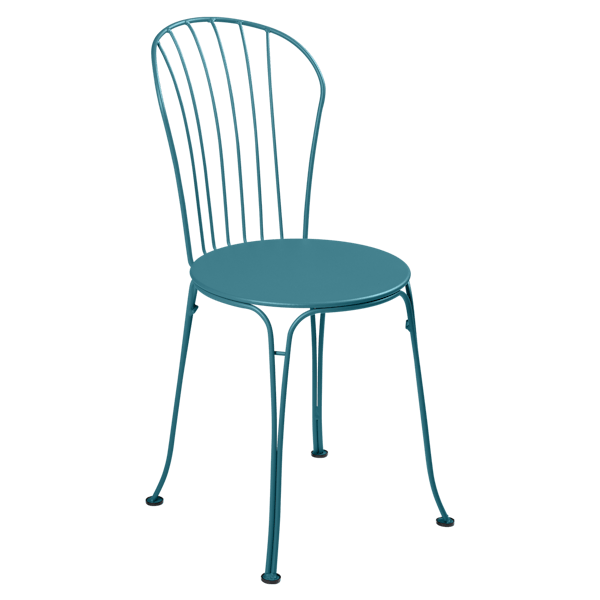 Opera+ Outdoor Dining Chair By Fermob in Acapulco Blue