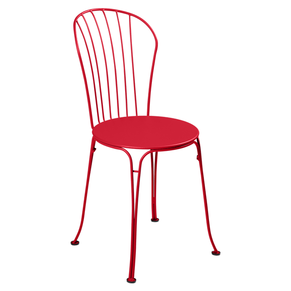 Opera+ Outdoor Dining Chair By Fermob in Poppy