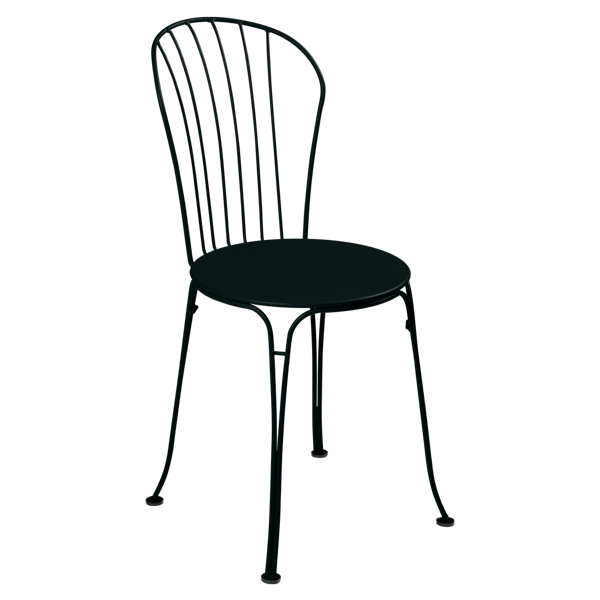 Fermob Opera+ Chair in Liquorice