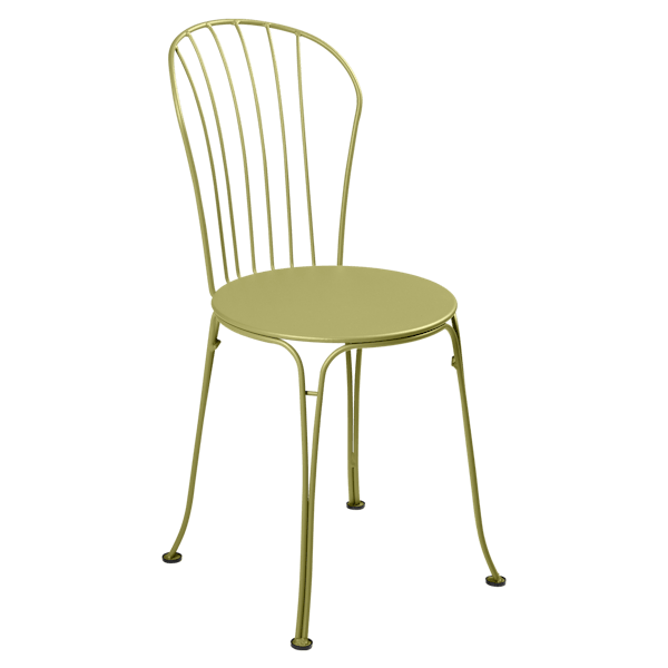 Opera+ Outdoor Dining Chair By Fermob in Willow Green