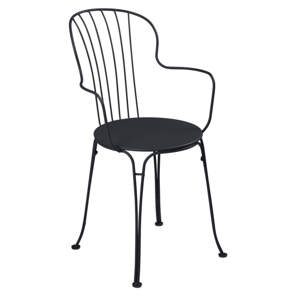 Fermob Opera+ Armchair in Anthracite