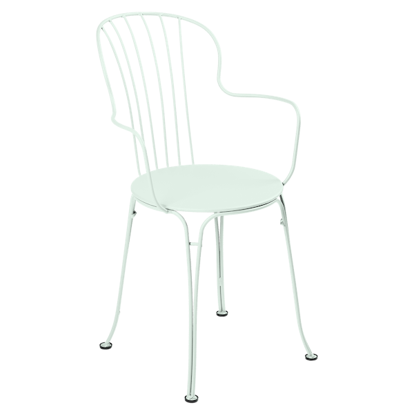 Opera+ Outdoor Dining Armchair By Fermob in Ice Mint