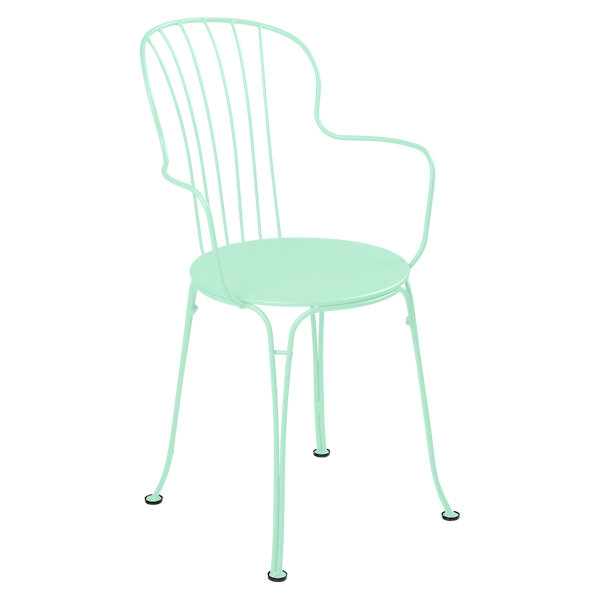 Opera+ Outdoor Dining Armchair By Fermob in Opaline Green