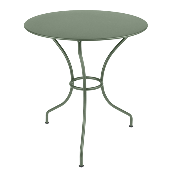 Opera+ Round Outdoor Dining Table 67cm By Fermob in Cactus
