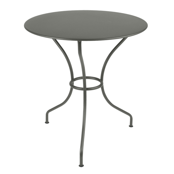 Opera+ Round Outdoor Dining Table 67cm By Fermob in Rosemary