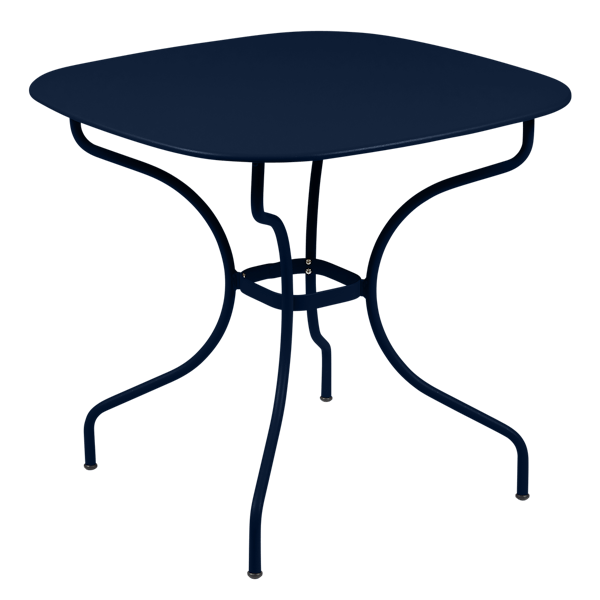 Opera+ Carronde Outdoor Dining Table 82cm x 82cm By Fermob in Deep Blue