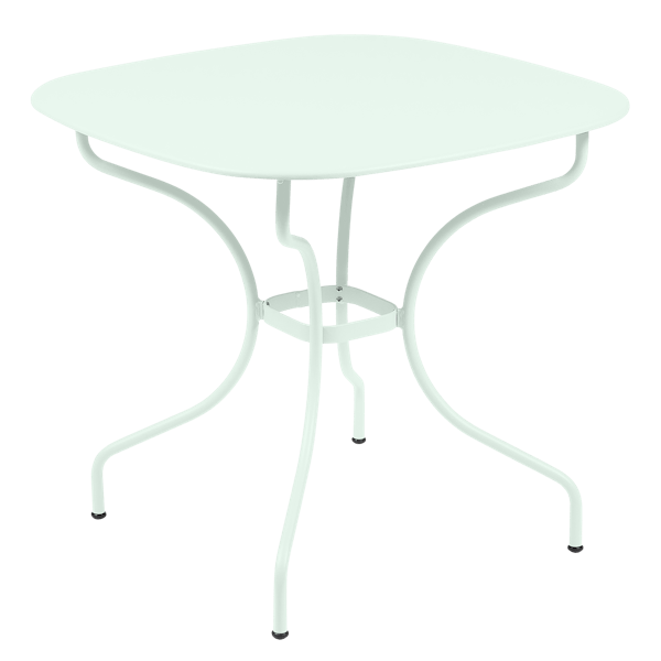 Fermob Opera+ Carronde Table 82cm x 82cm in Ice Mint