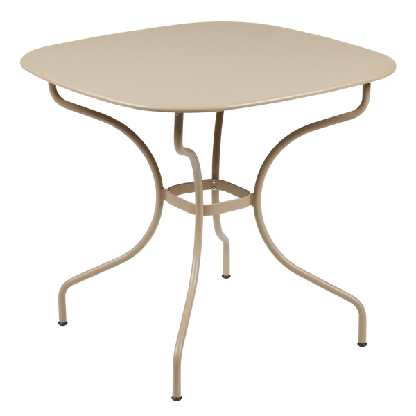 Opera+ Carronde Outdoor Dining Table 82cm x 82cm By Fermob in Nutmeg