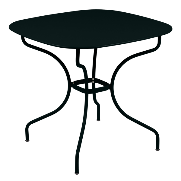 Opera+ Carronde Outdoor Dining Table 82cm x 82cm By Fermob in Liquorice