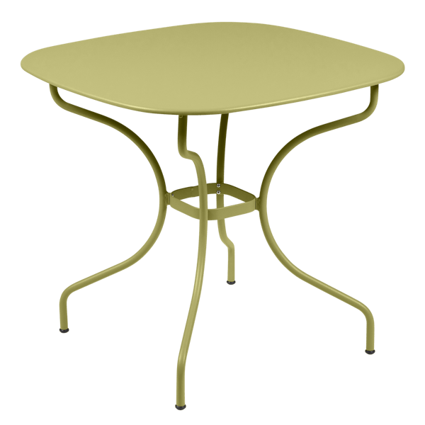 Opera+ Carronde Outdoor Dining Table 82cm x 82cm By Fermob in Willow Green