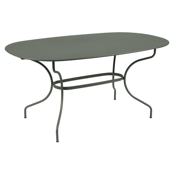 Fermob Opera+ Oval Table 160cm x 90cm in Rosemary