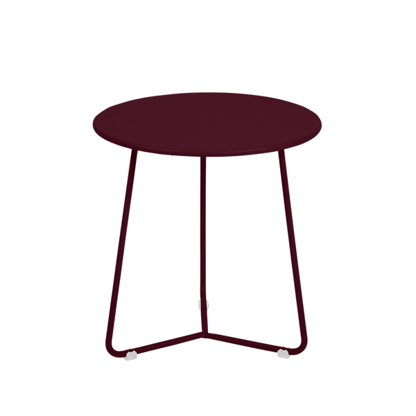 Fermob Cocotte Low Stool in Black Cherry