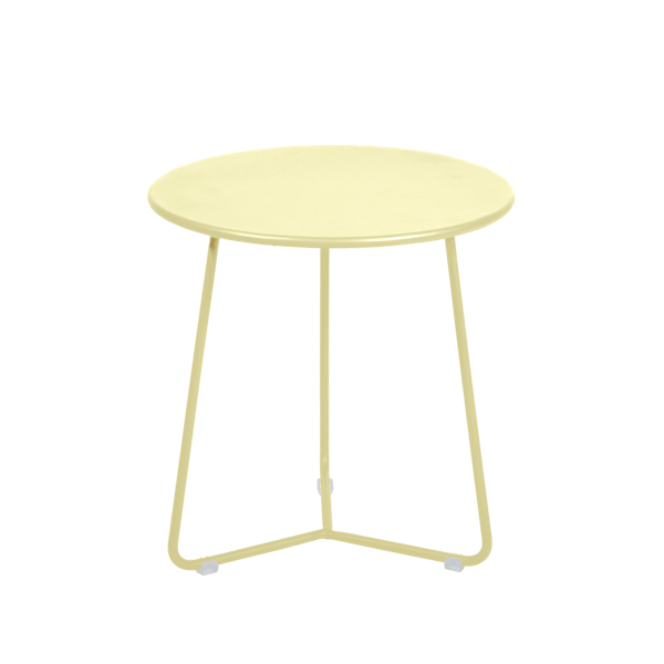 Fermob Cocotte Low Stool in Frosted Lemon