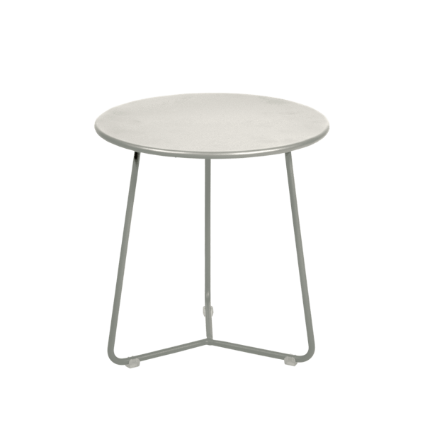 Cocotte Outdoor Metal Occasional Table By Fermob in Clay Grey